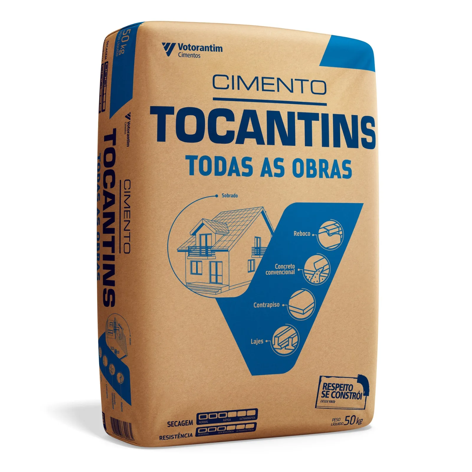 Cimento Tocantins CPII - 50 kg